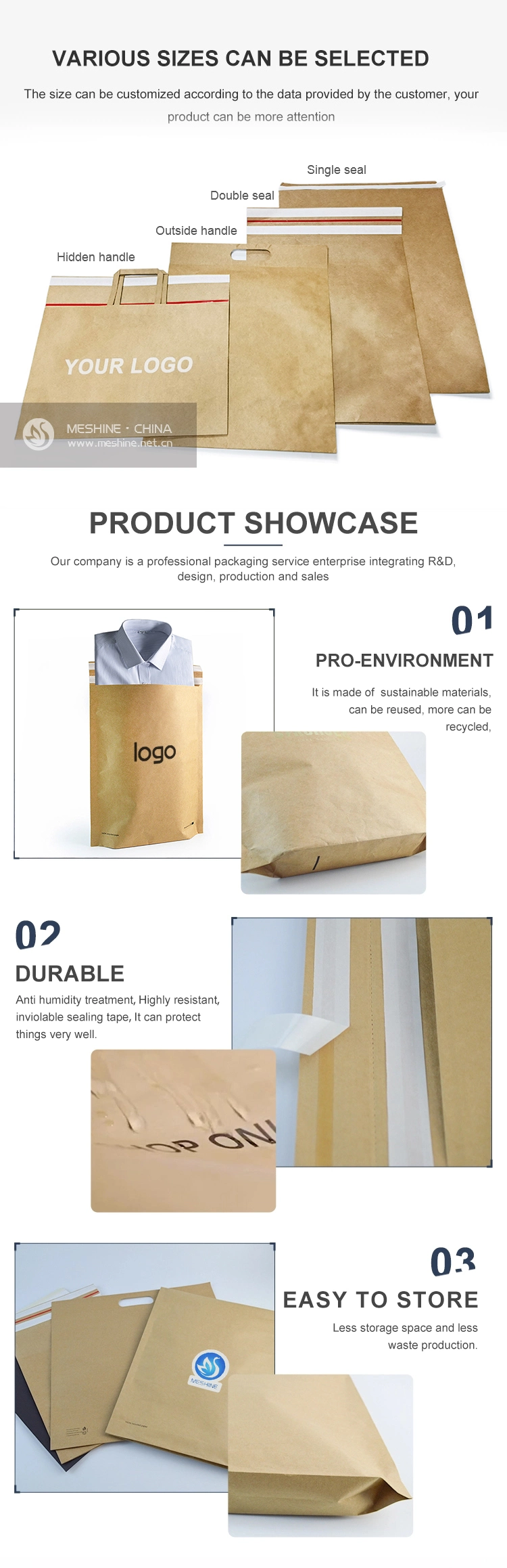 Eco Customized Kraft Paper God White Bubble Mailers Clothing Shipping Package Bags Padded Envelopes Packing Mailing Bag